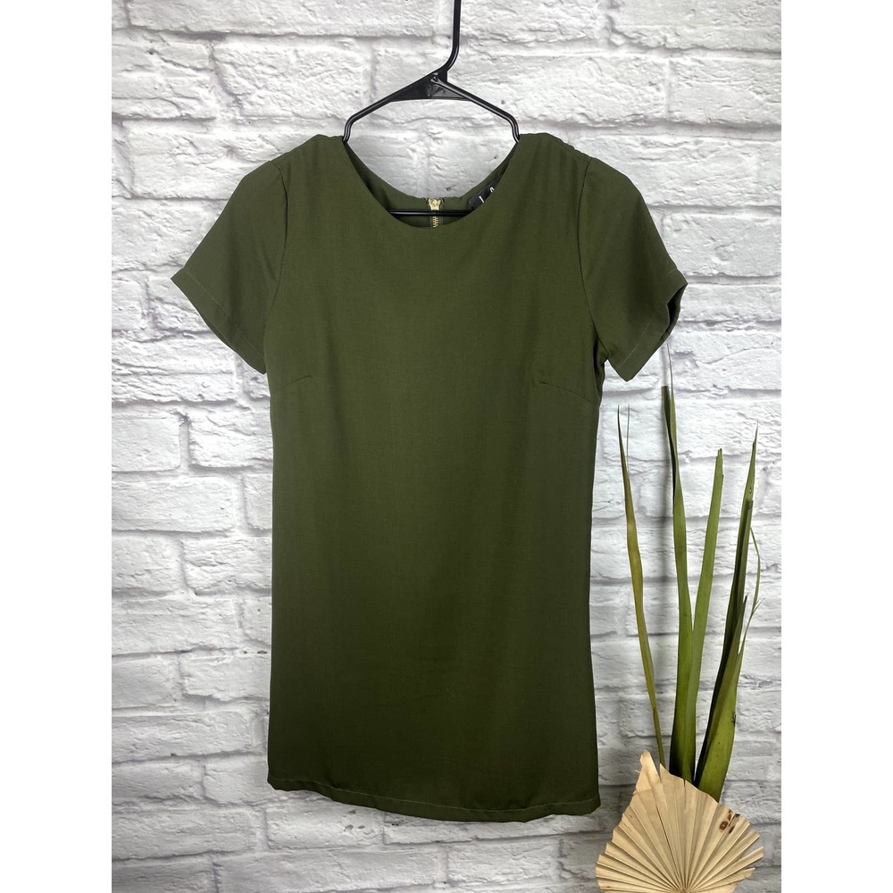 Lulu's Green Shift Dress, XS